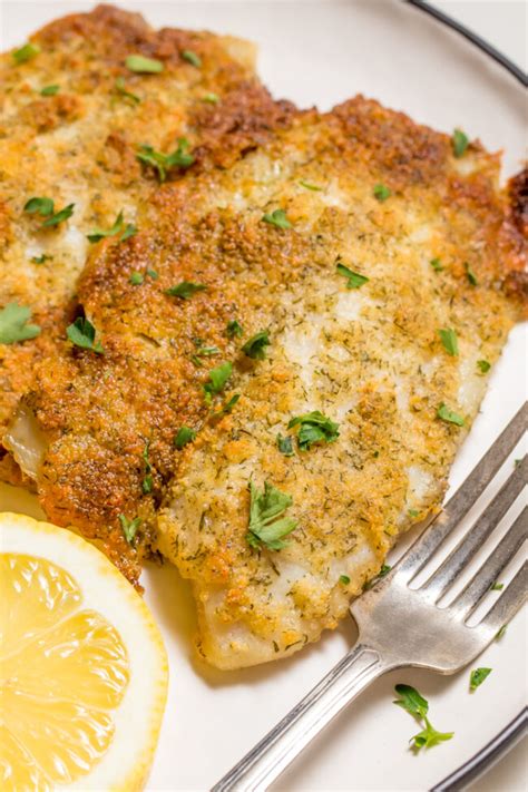 Parmesan Crusted Tilapia Ready In Minutes