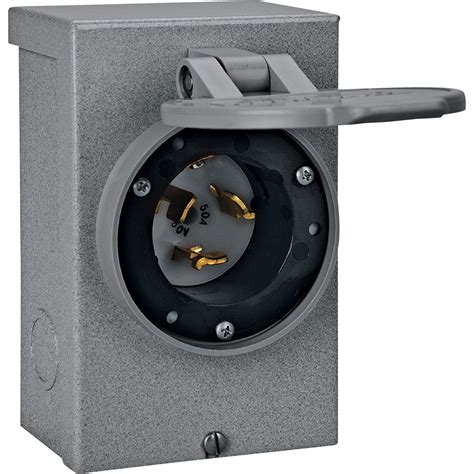 Reliance Raintight Power Inlet Box — 50 Amp Model Pb50 Northern