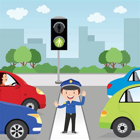 Crossing Guard Illustrations Royalty Free Vector Graphics And Clip Art
