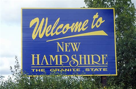 Which States Border New Hampshire Worldatlas
