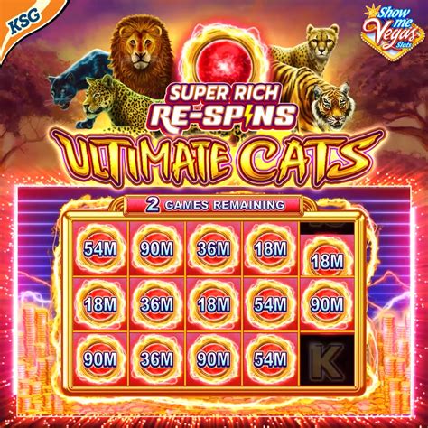 Play Ultimate Cats With Super Rich Re Spins At Show Me Vegas Slots