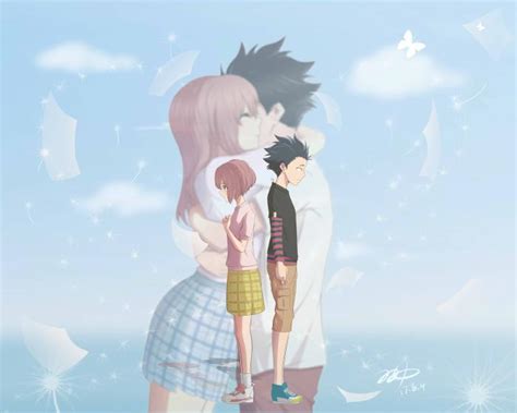 39 a silent voice wallpapers on wallpapersafari : Wallpaper Koe No Katachi Hd - Bakaninime