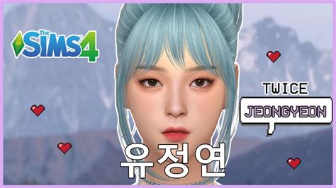 The Sims 4 Cas 🌼 Twice Jeongyeon I Primrose Sims 심즈 4 트와이스 정연