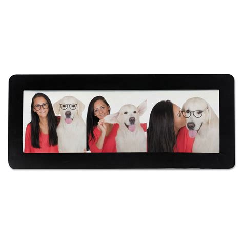 Magnetic Picture Frames Black 2 X 6 14 4pack