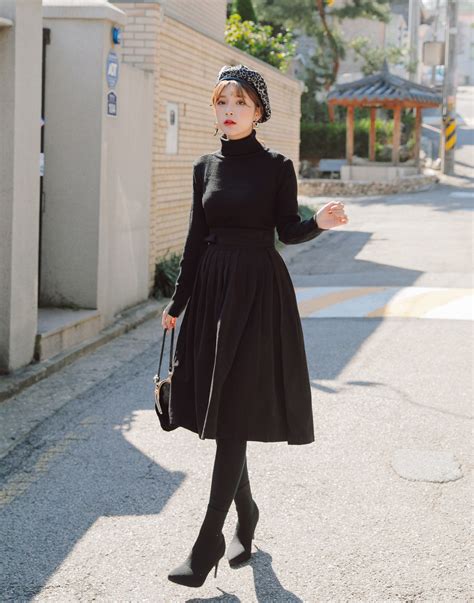 Long Skirt Korean Cortafuegosproductivosunexes