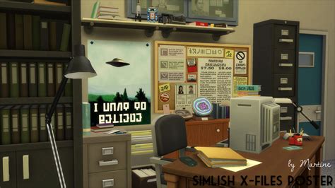 My Sims 4 Blog Simlish X Files Poster By Martine
