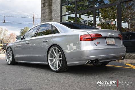 Audi S8 With 22in Vossen Vfs1 Wheels Exclusively From Butler Tires And
