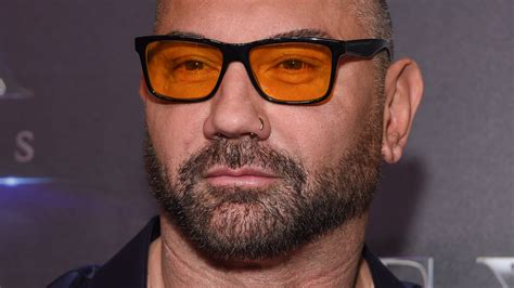 Heres Why Dave Bautista Always Wears Sunglasses