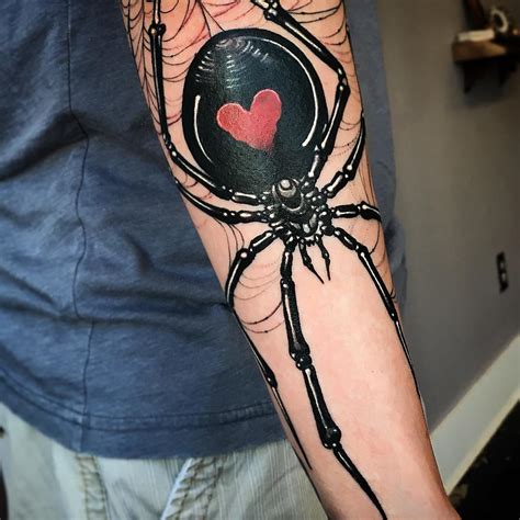 What Does A Black Widow Spider Tattoo Meaning 125 Great Spider