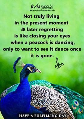 The peacock has the longer life, but the finch doesn't have to suffer its life with the burden of a heavy tail. Inspirational quote by RVM | Peacock quotes, Inspirational quotes, Peacock