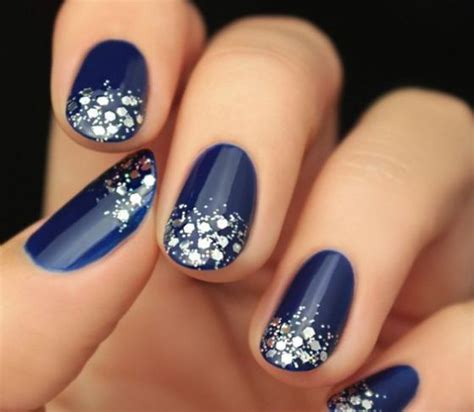 Decoracion de unas color azul marino♥♥. bonitas uñas de gel azules | Uñas | Pinterest | Nail nail ...