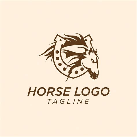 Premium Vector Ranch Logo Design With Horse Head Vector Template