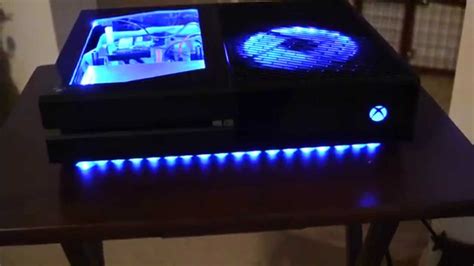 Case Modded Xbox One W Color Changing Leds Youtube