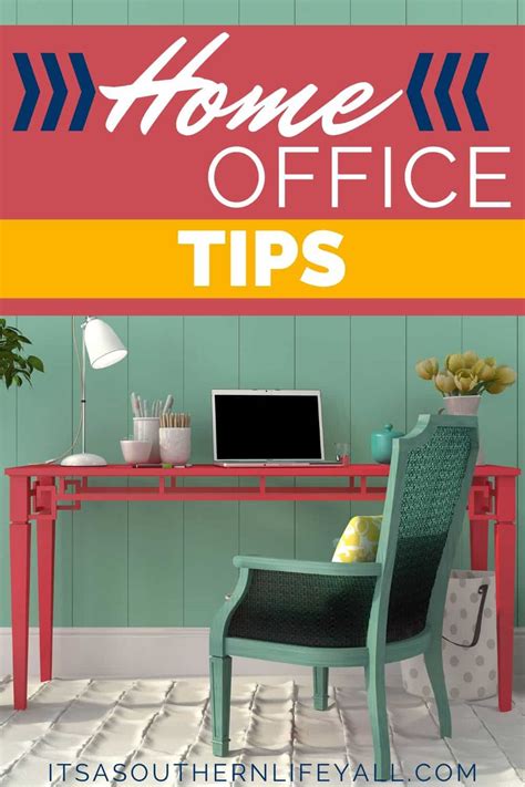 Home Office Tips You Need To Create A Productive Workspace Its A