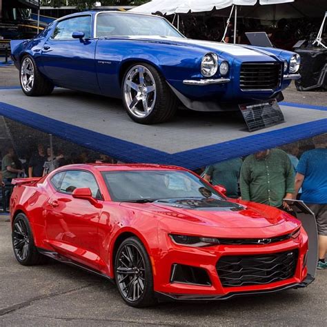 Old School Vs New Gen Camaro Comment With Your Favorite Top Or