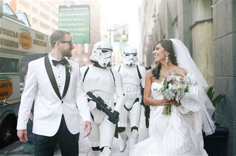 This Couple Had The Coolest Star Wars Wedding Ever 16 Pics