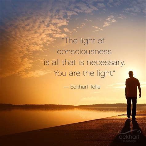 The Light Of Consciousness Is All That Is Necessary You Are The Light