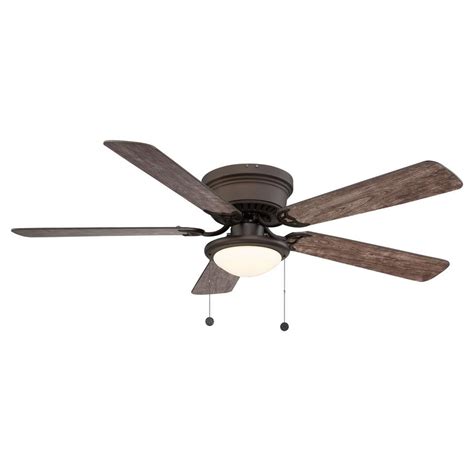 You can click through the different settings, and the beaded chain is usually low profile ceiling fans have various mounting options, such as flush, standard, and hugger solutions. Hugger 52 in. LED Espresso Bronze Ceiling Fan-AL383LED-EB ...