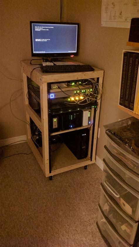 Homemade Server Rack Work In Progress Mike Pelley S Musings