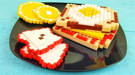 Lego Breakfast Lego In Real Life Stop Motion Cooking And Asmr Youtube