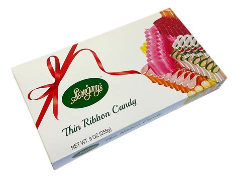 Thin Ribbon Candy 9 Oz Box Assorted Flavors