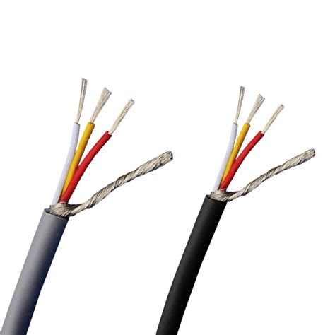 2547 Shielded Cable 3 Core Control Signal Wire With Tinned Copper 10m