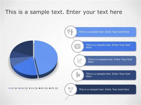 Free Business Performance Pie Chart Powerpoint Template Slideuplift
