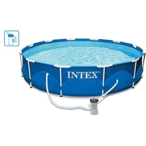 Intex Metal Frame Pool O 366 X 76 Cm 28212gn