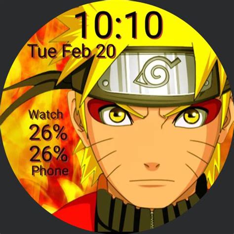 Anime watch faces apple watch. Naruto Sage Mode - WatchMaker Watch Faces