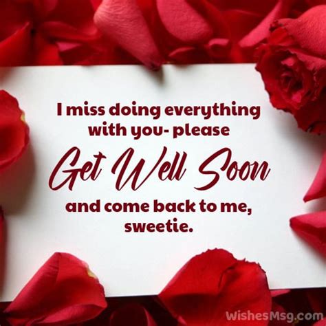 100 Get Well Soon Messages For Girlfriend Best Quotations Wishes Greetings For Get Motivated