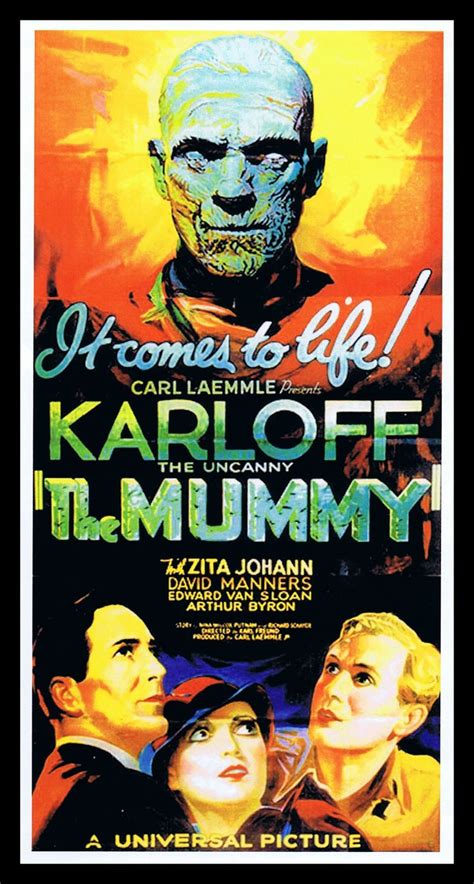 The road they were traveling on has disappeared and there. The Mummy 1932 | Classic horror movies posters, Classic ...