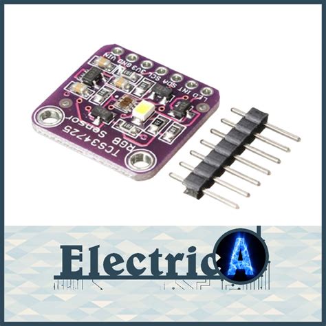 Tcs34725 Rgb Color Sensor With Ir Filter And White Led Electrica