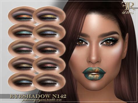 Eyeshadow N142 By Fashionroyaltysims From Tsr Sims 4 Downloads