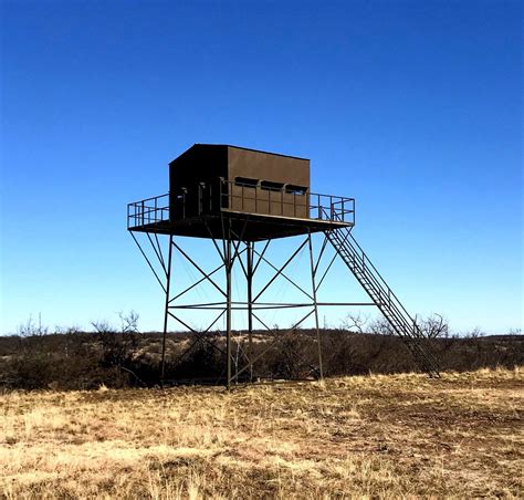 10x10 Deer Blinds For Sale Elevated Deer Blinds Texas Wildlife Supply