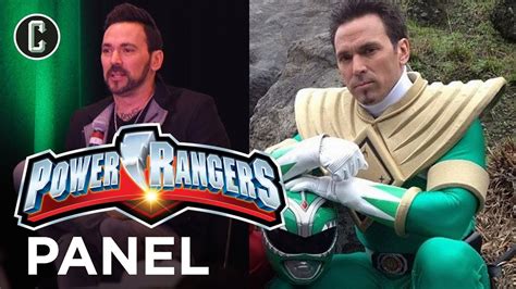 Power Rangers 25th Anniversary Green Ranger Jason David Frank Panel