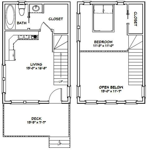 Cottage Floor Plans Small House Floor Plans Cabin Floor Plans