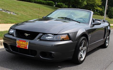 2003 Ford Mustang Svt Cobra With Only 4k Actual Miles