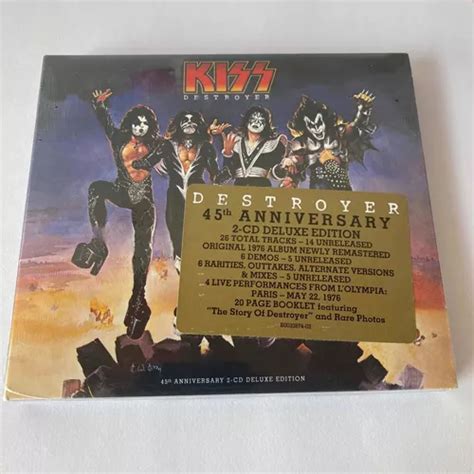 Kiss Destroyer 45th Anniversary X2 Cds Nuevo Importado Envío Gratis