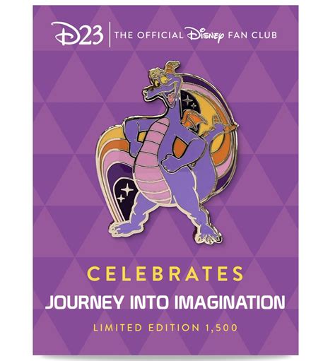 Disney Pins Blog On Twitter Figment 40th Anniversary Pin Releasing