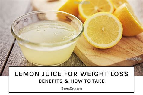 Lemon Juice For Weight Loss Benefits And How To Take