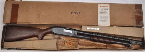 Rare Ww2 Us Military Winchester Model 12 Trench Gun 12ga In Original