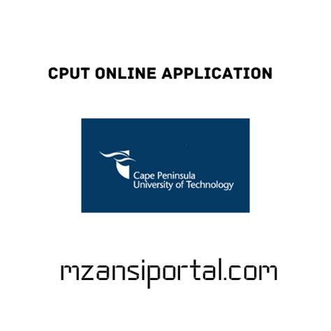 Cput Online Application 20232024 Apply For Admission At Cput