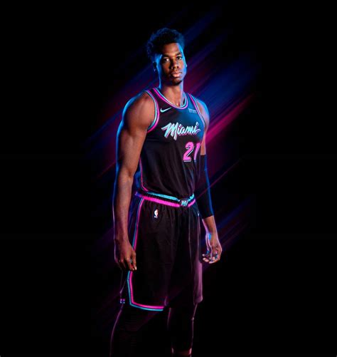 Miami Heat Reveals Black ‘vice Nights City Edition Uniforms Miami Herald