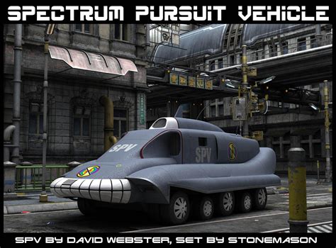 Spectrum Pursuit Vehicle From Captain Scarlet By Starbase1
