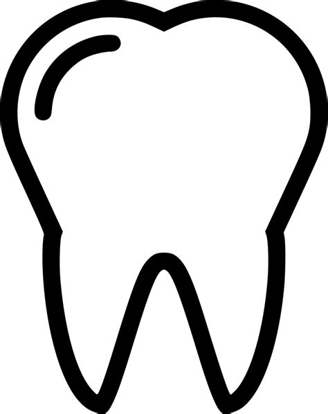 Tooth Svg Png Icon Free Download Transparent Background Tooth Clipart