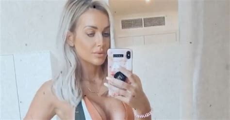 Love Island S Laura Anderson Showcases Jaw Dropping Curves In Barely There Bikini Daily Star