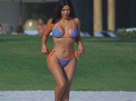 36 hottest kim kardashian bikini pics that will make your day