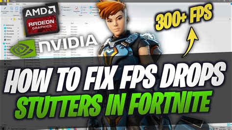How To Fix Fps Drops And Stutters In Fortnite Boost Your Fps Youtube