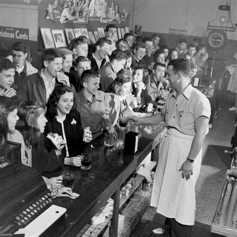 1950s Unlimited Teens 1950s Soda Fountains In Their Time Soda