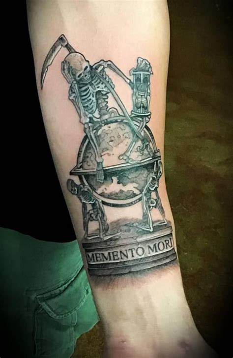 Memento Mori Tattoo Done By Jose Lopez Artillery Temecula Ca